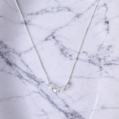 ✨COLLAR CRISTAL CON BOLITAS✨