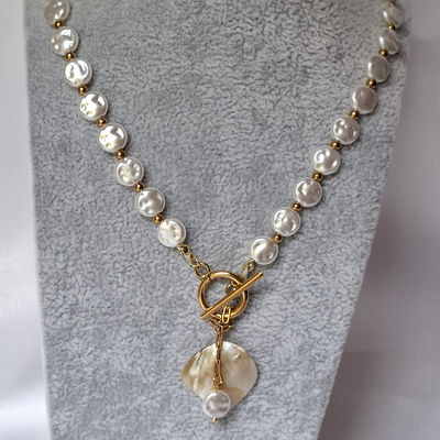 ✨Collar Dorado Perla✨