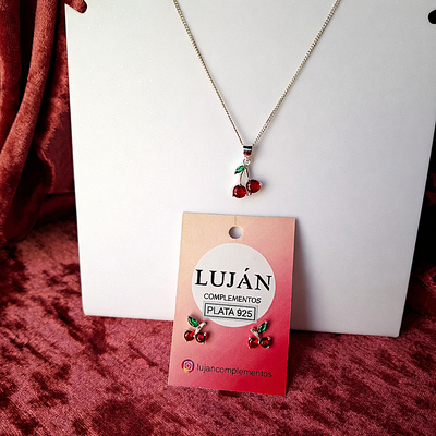 ✨SET CHERRY✨ PLATA