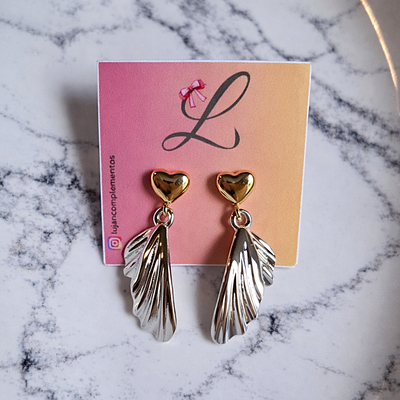 ✨AROS BICOLOR PLUMA✨