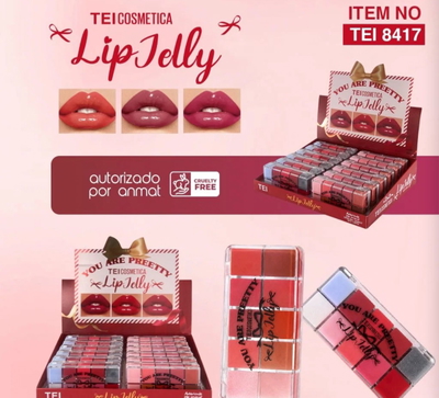 TEI PALETAS DE LIP OIL 10 COLORES 