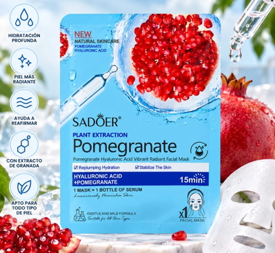 Mascarilla facial de pomelo