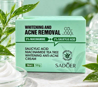 CREMA FACIAL DE ÁCIDO SALICILICO Y ÁRBOL DE TÉ 
