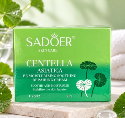 Crema facial de centella asiática 