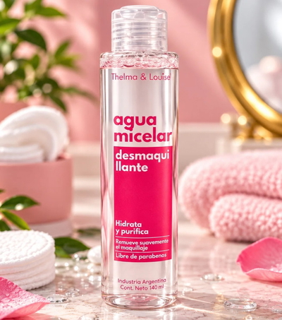 Agua micelar a