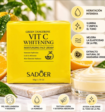Crema facial de mandarina 