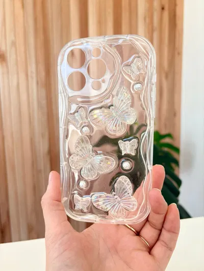 Funda mariposas 3D