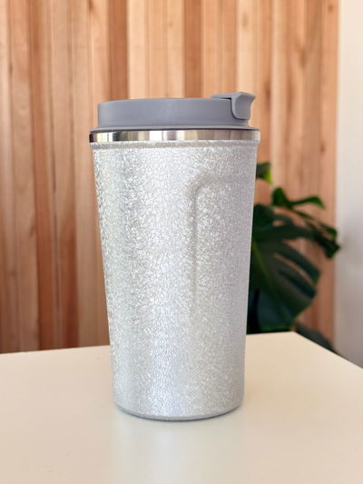 Vaso Cafetero térmico - Plateado