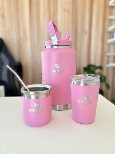 Equipo Tereré imitación Stanley - Rosa