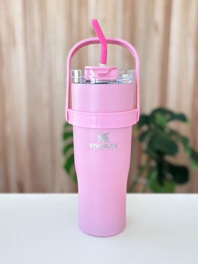 Vaso Quencher doble pico Imitación Stanley 1.200 ml - Rosa