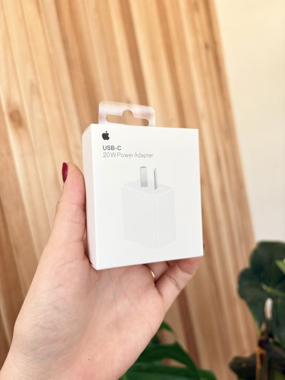 ADAPTADOR USB-C IPHONE CERTIFICADO PREMIUM 20W