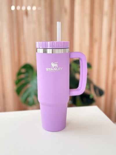 Vaso Quencher Imitación Stanley 900 ml - Lila pastel