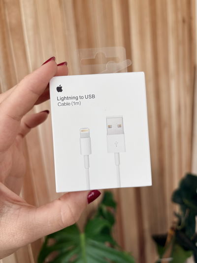 USB TO LIGHTNING CABLE 1MT