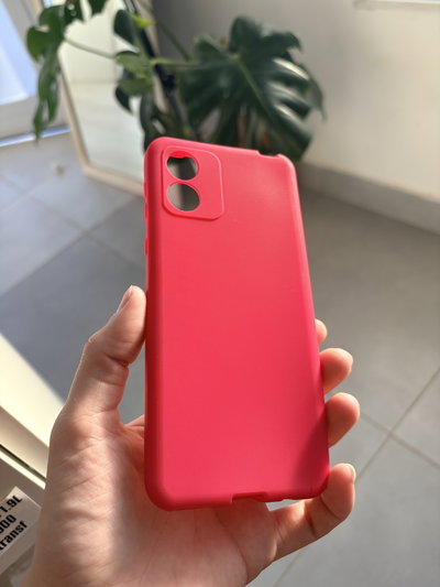 Funda diseño Moto E13 - Lisa rojo