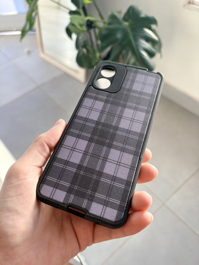 Funda diseño Moto E13 - Cuadrillé