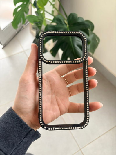 Funda Strass frente y dorso - Iph 17 Pro