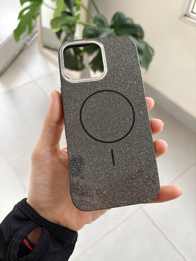 Funda Mag Safe brillo - Iph 16PM