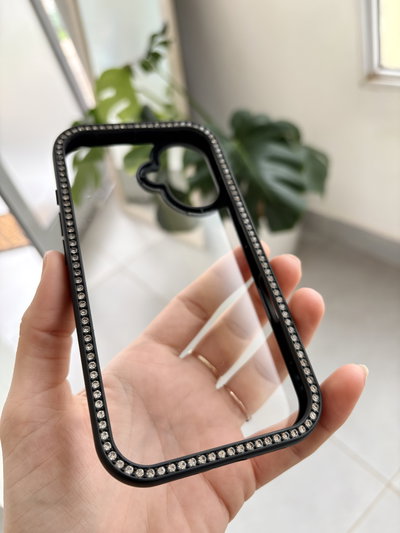 Funda Magsafe strass frente y dorso - Iph 16