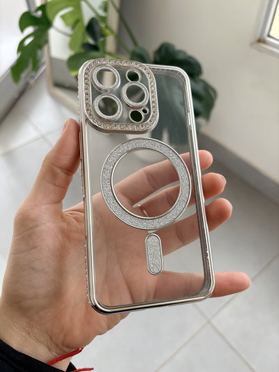 Funda MagSafe brillos - Iph 16Pro