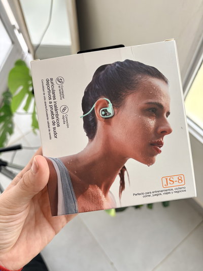 Auricular Bluetooth JS-8 - Verde