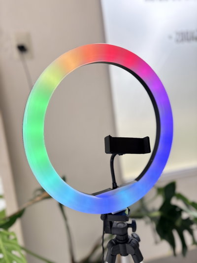 Aro de luz 30cm RGB