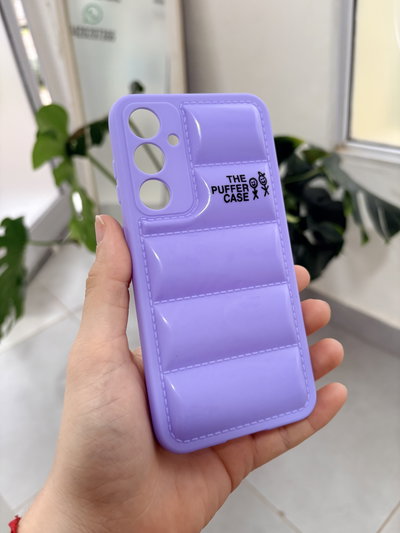 Funda diseño S23FE - Puffer lila