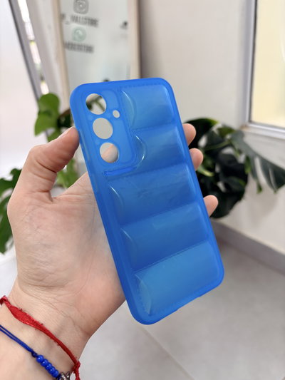 Funda diseño S23FE - Puffer azul