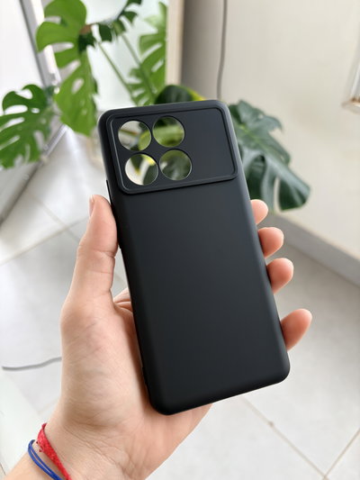 Funda Silicone Cover Poco x6 Pro - Negro
