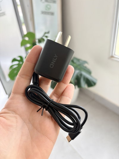 Cargador - Adaptador + Cable tipo c/ Carga rápida  - Only