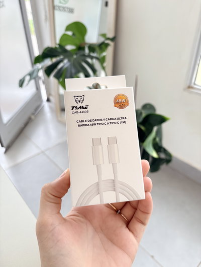 Cable Tipo C a C 45W - Time