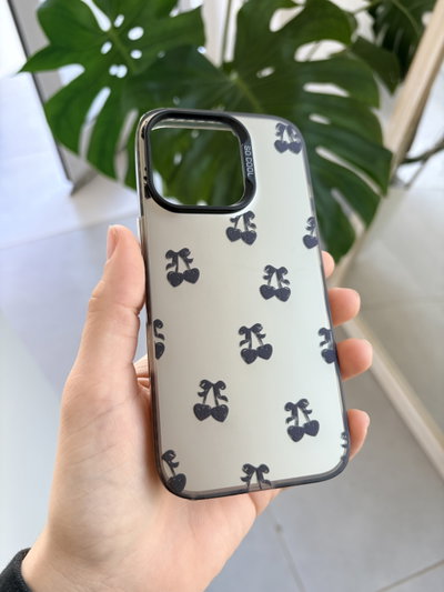 Funda Cherry corazón - Iph 16 PRO
