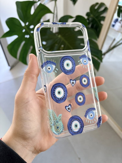 Funda Ojos azules - Iph 17 PRO MAX