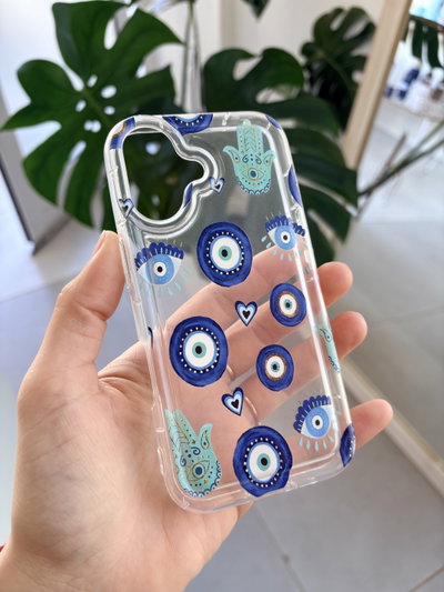 Funda Ojos azules - Iph 16