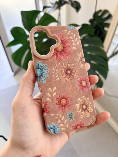 Funda Flores otoño - Iph 17