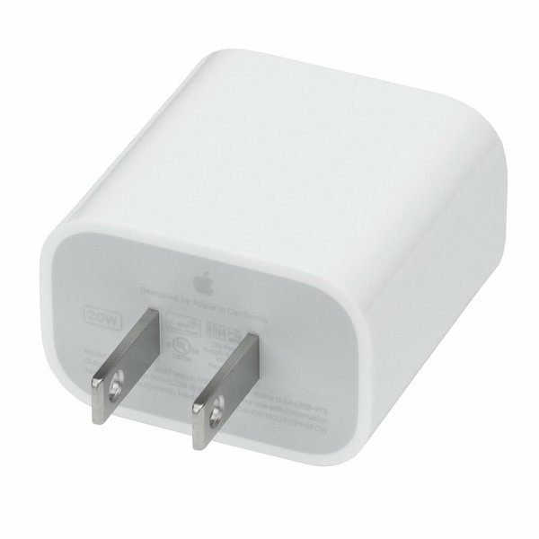 USB-C 20W POWER ADAPTER USA (ORIGINAL) + Adaptador.