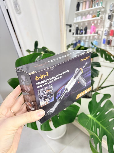 Aspiradora de mano 6 en 1 - Ideal para tenerla en auto