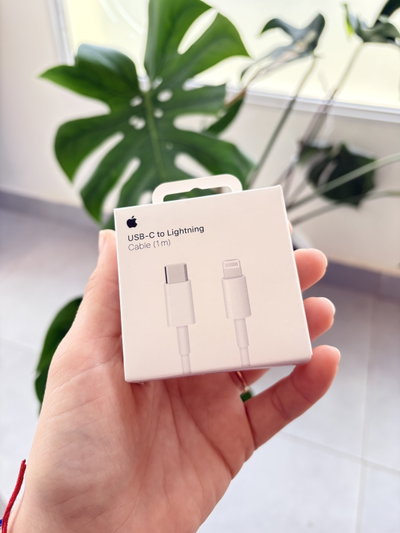 USB-C TO LIGHTNING CABLE 1MT