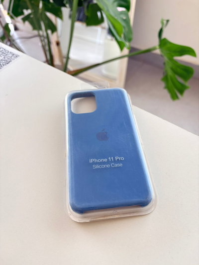 Silicone Case Iphone 11 PRO - Azul
