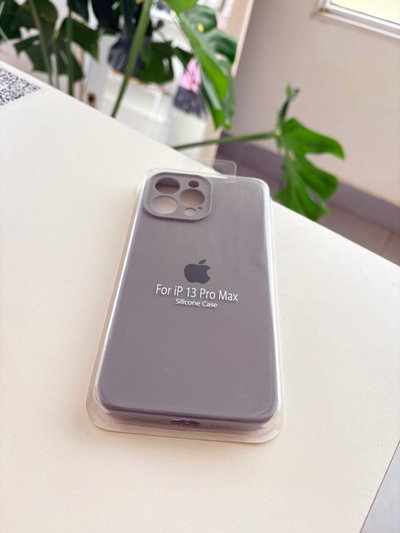 Silicone Case Iphone 13 PRO Max - Gris