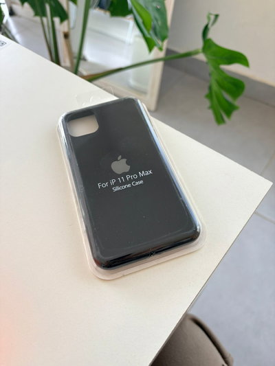 Silicone Case Iphone 11 PRO MAX - Negro