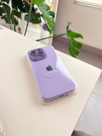 Silicone Case Iphone 14 PRO - Lila
