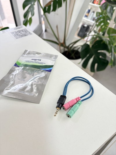 ADAPTADOR AURICULAR PS4 NISUTA NS- ADST3ST2