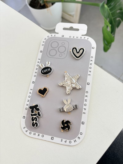 Charms para fundas - Mod Kiss