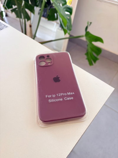 Silicone Case Iphone 12 PRO MAX - Vino