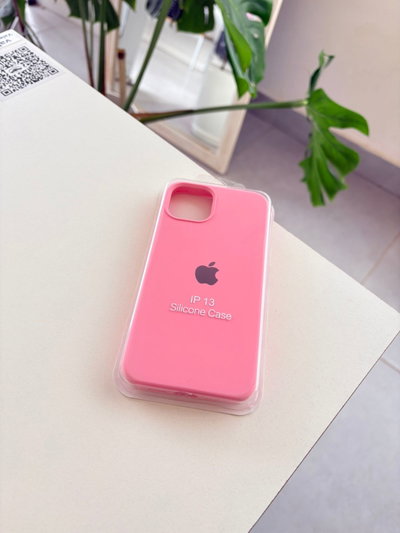 Silicone Case Iphone 13 - Rosa