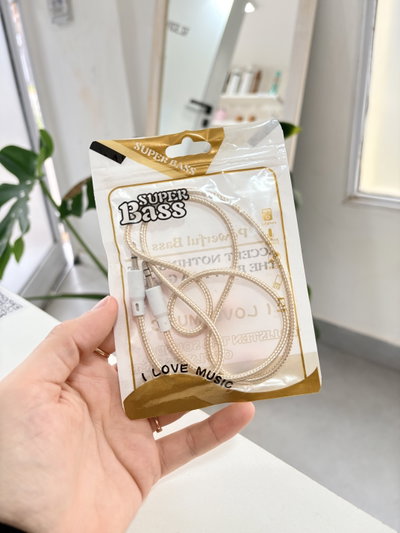 Cable auxiliar - Beige