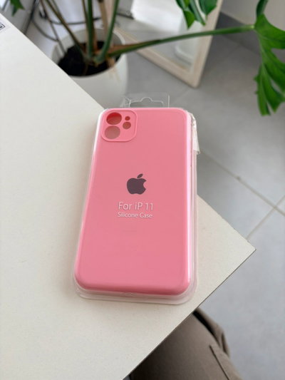 Silicone Case Iphone 11- Rosa