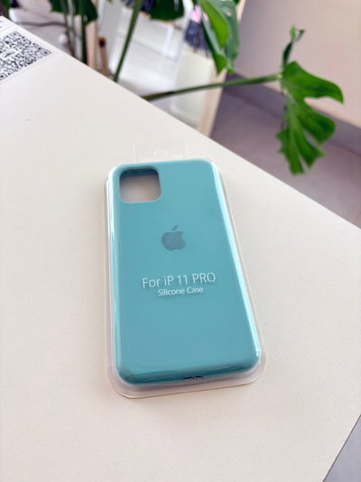 Silicone Case Iphone 11 PRO - Verde agua