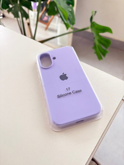 Silicone Case Iphone 17 - Lila
