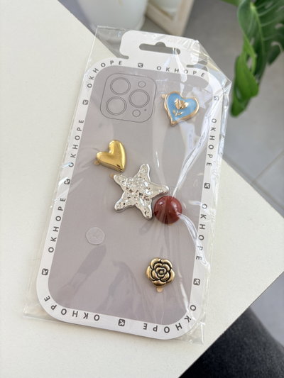 Charms para fundas - Mod Flor